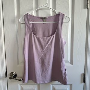 Purple office blouse